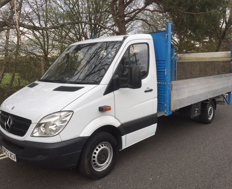 2012 Mercedes Sprinter 313CDI Alloy Dropside with tail lift