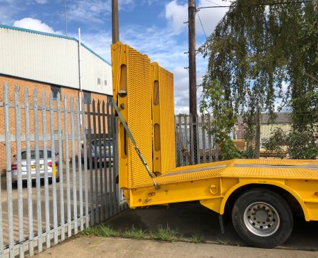 2013 CARTWRIGHT TRIAXLE STEPFRAME LOW LOADER TRAILER (Ref:D800)