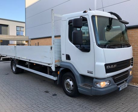 2011 DAF LF45.160 FLATBED ALLOY DROPSIDE (REF:D814)