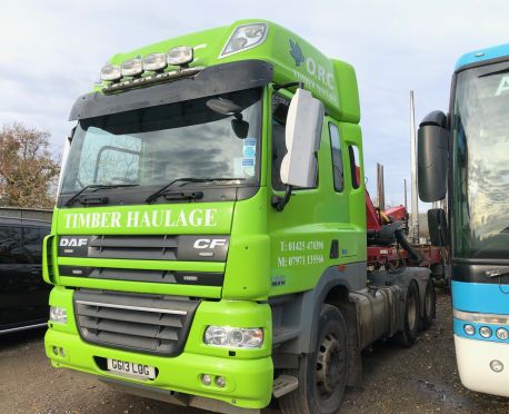 2013 DAF CF85.510 6x4 PTO Tractor unit manual gearbox