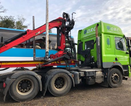 2013 DAF CF85.510 6x4 PTO Tractor unit manual gearbox