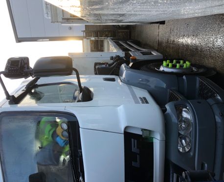 2012 DAF LF55.220 FLATBED WITH HIAB (REF:D827)