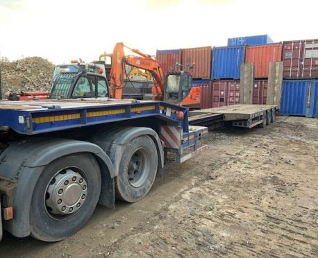 2005 FAYMONVILLE TRIAXLE EXTENDING LOW LOADER TRAILER (REF:D829)