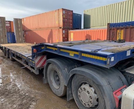 2005 FAYMONVILLE TRIAXLE EXTENDING LOW LOADER TRAILER (REF:D829)