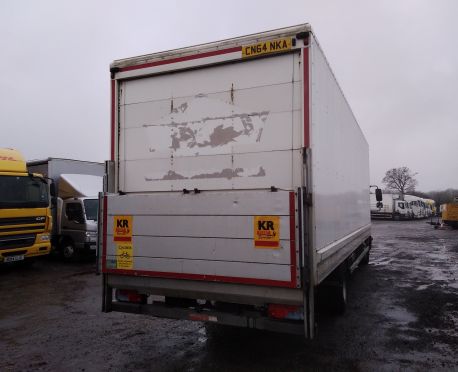 2014 EURO 6, MAN TGL 12.220 BOX WITH TAIL LIFT (REF D848)