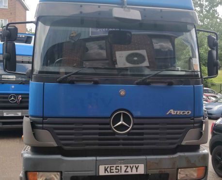 2002 MERCEDES ATEGO SLEEPER 18T BOX MANUAL (REF:D855)