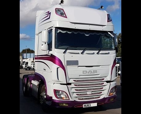 2013 EURO 6 DAF XF460 6X2 TRACTOR UNIT SUPER SPACE CAB (REF:D871)