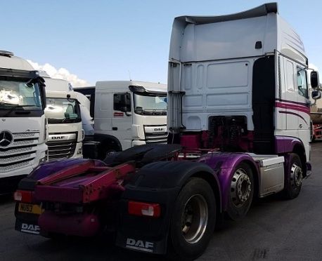 2013 EURO 6 DAF XF460 6X2 TRACTOR UNIT SUPER SPACE CAB (REF:D871)