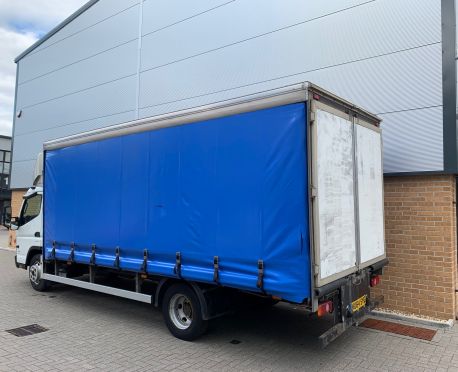 2014 EURO 6 MITSUBISHI FUSO CANTER 7C18 7.5T CURTAINSIDER (REF:D870)