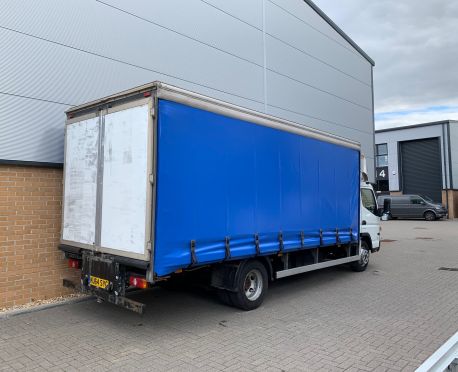 2014 EURO 6 MITSUBISHI FUSO CANTER 7C18 7.5T CURTAINSIDER (REF:D870)