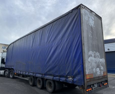 2008 WILSON TRIAXLE DOUBLE DECK CURTAINSIDE TRAILER (REF:D882)