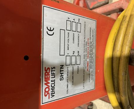 SOMERS SERIES IV MOBILE COLUMN LIFTS (REF:D873)
