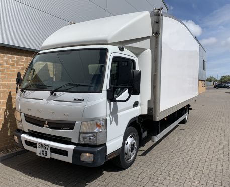 2017 MITSUBISHI FUSO CANTER 7C18 BOX (REF:D906)