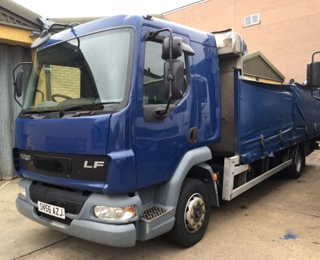 2006 DAF LF45.180 12 ton flatbed