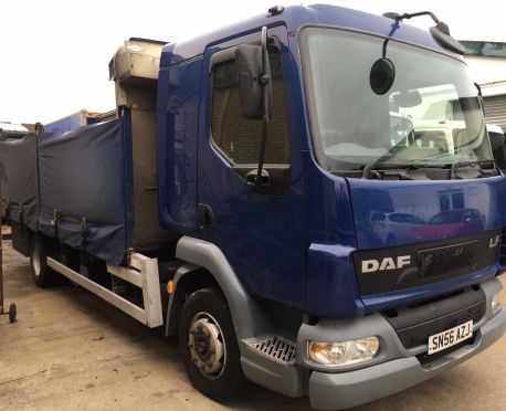 2006 DAF LF45.180 12 ton flatbed