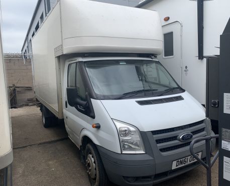 2011 FORD TRANSIT 350 LUTON WITH TAIL LIFT (REF:D918)