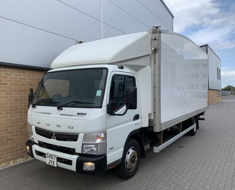 2018  MITSUBISHI FUSO CANTER 7C18 BOX (REF:D920)