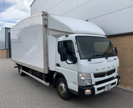 2018  MITSUBISHI FUSO CANTER 7C18 BOX (REF:D920)