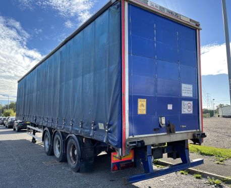 2000 MONTRACON TRIAXLE CURTAINSIDER TRAILER (REF:D935)