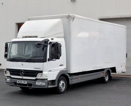 2010 MERCEDES 816 ATEGO DROPWELL BOX