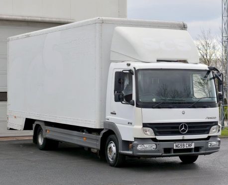 2010 MERCEDES 816 ATEGO DROPWELL BOX