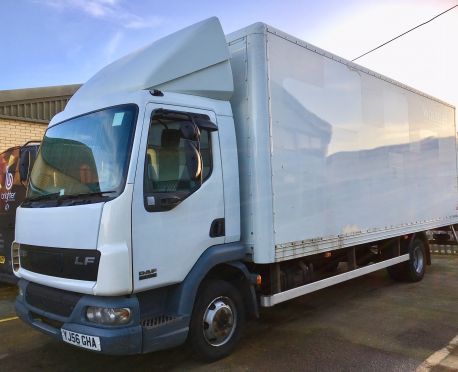 2006 '56' DAF 45.150 LF BOX with Tail Lift