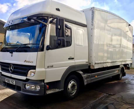 2010 MERCEDES 816 ATEGO STREAMLINE GRP BOX SLEEPER CAB