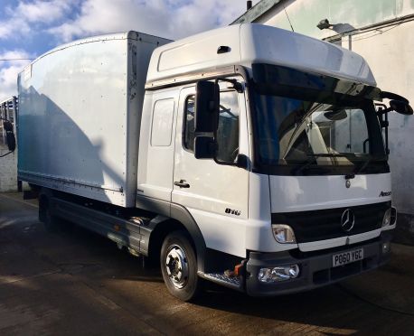 2010 MERCEDES 816 ATEGO STREAMLINE GRP BOX SLEEPER CAB