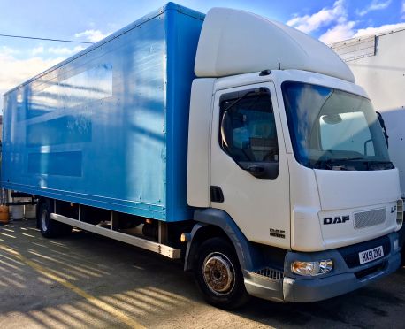 2002 DAF FA LF45.180 REMOVALS BOX 12 TONNER