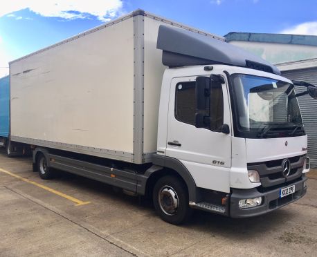 2012 Mercedes Atego Box Euro 5