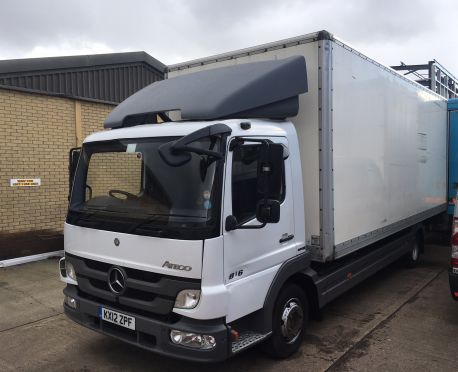 2012 Mercedes Atego Box Euro 5