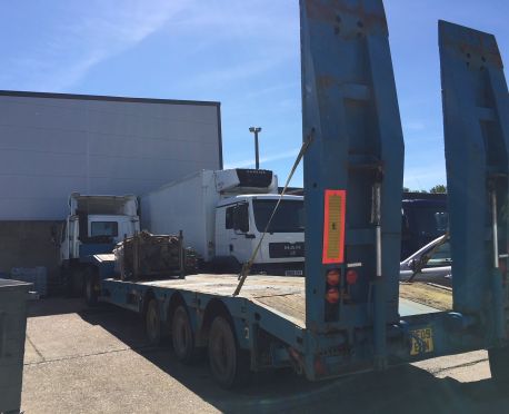 1998 FAYMONVILLE STN-3U STEPFRAME LOW LOADER