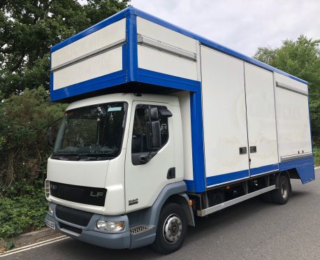 2003 Daf LF45.170 Dropwell Luton Box Container body