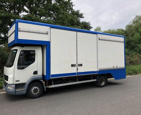 2003 Daf LF45.170 Dropwell Luton Box Container body