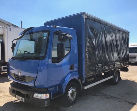 2007 Renault Midlum 11TON Curtainsider