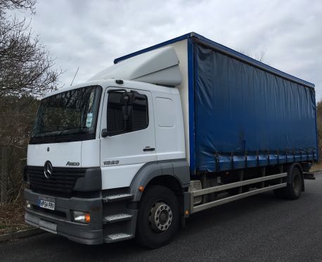 2004 Mercedes 1823 Curtainsider