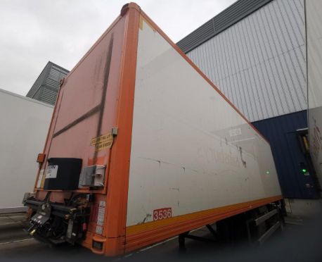 2009 G&A URBAN FRIDGE TRAILER REAR STEER TAIL LIFT (Ref:D781)