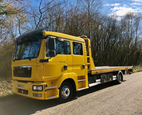 2013 MAN 12.220 CREWCAB SLIDEBED TRANSPORTER (Ref: D783)