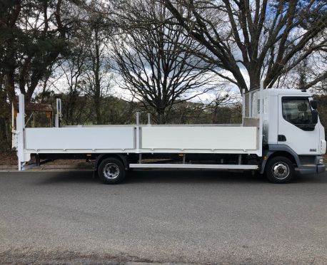 2009 DAF 45.140 Euro 5 Flatbed with tail lift (Ref D786)