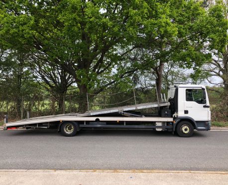 2014 EURO 6, MAN TGL 10.180 3/4 CAR TRANSPORTER (REF D787)