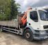 2003 DAF LF55.220 18T Caged dropside with Palfinger Crane