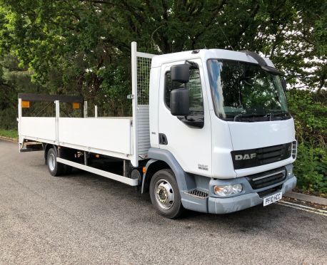 2010 DAF LF45.160 Euro 5 Dropside Flatbed with tail lift (REF:D788)